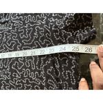 Isaac Mizrahi All Over Beaded Shirt Black Sz 2X Stretchy Short Sleeve Photo 5