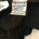 Only Necessities Womens Pants Elastic Waist Pull On Cotton Blend Black 24T Size undefined Photo 3