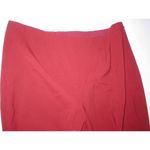 New Womens Worth York Pants Dark Red Slacks Office Work 12 NWT $348 Brick Tall Photo 1