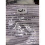 Lola River Womens Linen Top Xs Purple White Striped Tencel Button Down‎ Shirt Photo 8