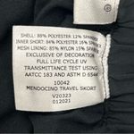 Coolibar Women's Mendocino Travel Skort Black Skort with UPF 50+ Size Small Photo 3