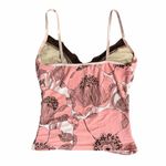 XOXO  Y2K Floral Lace Ruched Cami Size XS (Tagged Medium) Photo 4