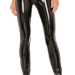 Spanx  Faux Patent Leather Medium Leggings Classic - Black 20301R Photo 0