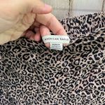 American Eagle Leopard Animal Print Flowy Pull On Shorts Womens Medium Photo 2
