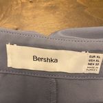 Bershka ‎ cornflower blue pleated mini skirt size xl Photo 2