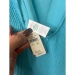 Aerie Aqua Blue Ribbed One-Piece Swimsuit Large Photo 4