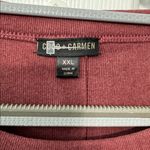 Coco + Carmen  Brushed Sweater with Button Back Photo 7