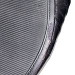 Vince Black Bogart Eelskin Leather Flats Loafers Slip On Shoes Photo 6