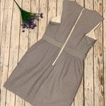 Harper  striped dress size L black and white Photo 4