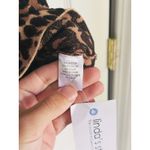 Milly Mock-Neck Sleeveless Cheetah Sweater Vest Knit Top XS Mobwife Designer Photo 5