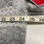 Holiday Time Gray Fair Isle Pattern Sparkly Soft Women's Holiday Sweater Photo 3