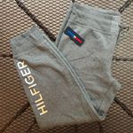 Tommy Hilfiger AMAZING NWT GREY  ELASTIC DRAWSTRING WAIST SPELLOUT LOGO SWEATPANTS Photo 0