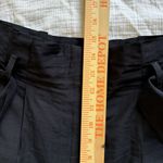 Lost + Wander Womens Bloody Mary Black Cropped Belted Wide Leg Pants Medium Photo 10