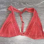 Live Love Dream Red Halter Lace Bralette Photo 0