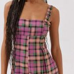 Urban Outfitters 🐸NWT  Plaid Romper, Small Photo 1