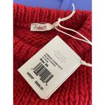 Faherty Apres Ski Intarsia Wool Sweater Women Size XS Colorblock Blue Red NWT Photo 5