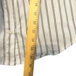 Vince Camuto  Long Sleeve
Stripe Button Down White Gray Shirt size medium Photo 4