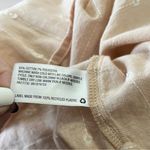 Universal Threads UNIVERSAL THREAD Women's Beige Short Balloon Sleeve Blouse Medium | EUC Photo 5