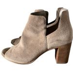 Steve Madden  Suede Block Heel Peep Toe Booties 9M Photo 0