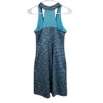 MPG Dress Athletic Racerback Tank Blue Patterned Casual Dress with Pockets Sz Sm Photo 3