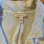 Bordeaux  striped knit jacket Photo 1