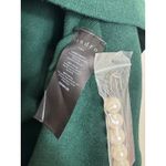 Sandro  Celeste Fringed Open-front Cardigan One Size Green Oversized Quiet Luxury Photo 6