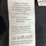 Madewell  Rigid Denim A-Line Mini Skirt Cutout Edition Lunar Wash Black Size 31 Photo 13