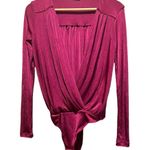 Free People intimately Dark Rhubarb Turnt Bodysuit Size Small Photo 3