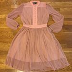 The Moon Vintage style button up midi dress size L Photo 3