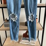 Paige Hoxton Ankle Peg Leg Mid-Rise Distressed Jeans, 26 Photo 2