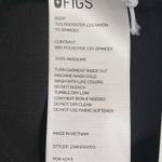 FIGS 1SW200005 High Waisted Yola with Yoga Waist Band Black Scrub Pants Size 3XL Photo 14