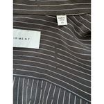 Equipment NWOT  Silk Pinstripe Shirt in Black Size XS Photo 5