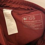 FIGS Burgundy Red Zamora Jogger Scrub Pants Uniform Women's size XXS Petite Photo 1