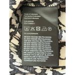 H&M NWT  Dress Medium Black White Floral Print Puff Sleeve Off Shoulder Smocked‎ Photo 5