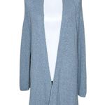 Orvis  Women’s XS Green Blue Cardigan Cozy Ribbed Oversized Open Front Sweater Photo 3