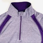 Champion  1/4 Zip Mock Neck Long Sleeve Athletic Top Jacket Photo 2