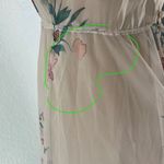 Jenny Yoo  Cassie floral flutter sleeve surplice gown Photo 9