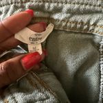 Entro  Light Green Textured Pants Photo 2