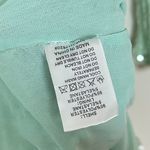 Rare London  Glazed Open Back Mini Dress in Mint Green Size US 4 Photo 8