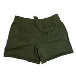 Terra & Sky  Olive Shorts with Drawstring and Marble Pocket Buttons - 2X/20W-22W Photo 7