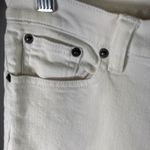 J.Crew Womens White Stretch Skinny Jeans Size 26/30 Denim Pants Casual Photo 8