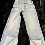 ZARA Blue Denim Oversized Overall Jumpsuit Photo 7