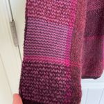 Andrea Jovine NWOT  women’s purple mock neck wool blend soft plush knit sweater M Photo 1