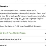 Cariuma IBI Low Knit Sneaker Sz 7 White Photo 3