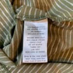 Toad&Co Women's Striped Long Sleeve Casual Organic Dress Small Green Pockets Photo 4