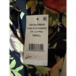 Sanctuary Brand New Women's Small Black Mini Sleeveless Slip Dress floral Photo 3