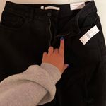 PacSun Black Distressed Boyfriend Jeans Photo 4