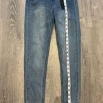 Black Label  High Waist Ankle Skinny Jeans Size 1/26 Stretch Frayed Hem NWT Photo 2