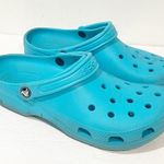 Crocs  Clogs Shoes Women's Size 10 Green Teal Turquoise Slip On Photo 2