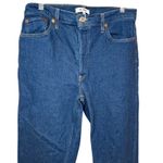 RE/DONE  90s High Rise Loose Denim Jeans Rigid Like Size 29 Button Fly Photo 2